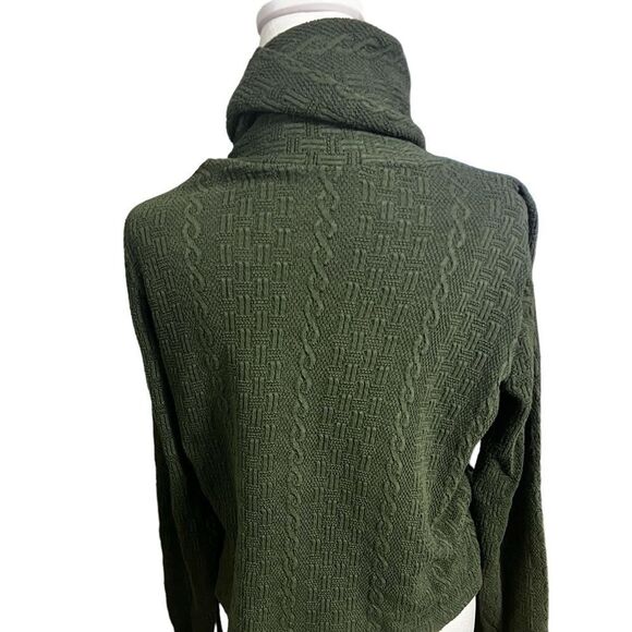 Pusco matching green knitted Hooded top medium pants green Brazilian vintage - Picture 6 of 14